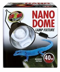Zoo Med Nano Dome Lamp Fixture - 40 W Max