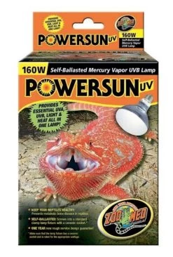 Zoo Med Powersun UV 160 Watt MVB Mercury Vapor