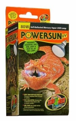 Zoo Med Powersun UV 80 Watt MVB Mercury Vapor