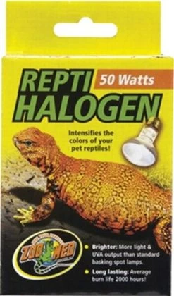 Zoo Med Repti Halogen Heat Lamp 50 Watt