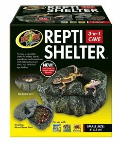 Zoo Med Repti Shelter 3 In 1 Cave Small 6"