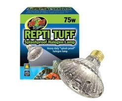 Zoo Med Repti Tuff Halogen Lamp 75 Watt (Splash Proof)