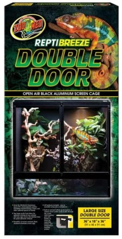 ZOO MED REPTIBREEZE DOUBLE DOOR 36" X 18" X 36" NT-14