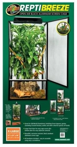 Zoo Med ReptiBreeze Extra Large (24 X 24 X 48") NT-13