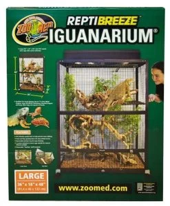 Zoo Med ReptiBreeze® IguanArium® Large Open Air Wire Terrarium