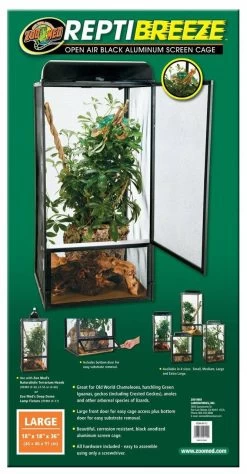 Zoo Med ReptiBreeze Large (18 X 18 X 36") NT-12